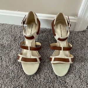 Dana Bachman 3 inch heels. Size 7.5